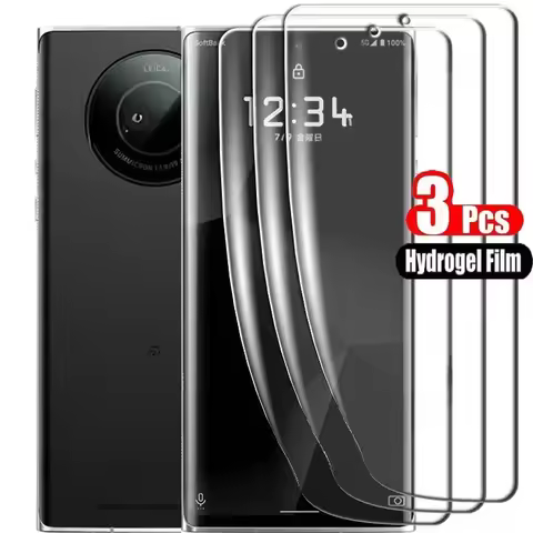 For Leica Leitz Phone 1 6.6" Leitz Phone1 Sharp Aquos R6 Hydraulic HD Soft Hydrogel Film Full Protec
