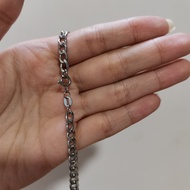 Silver necklace for men, Cuban, silver necklace 925, 925 Italy silver, Non Tarnished, Stainless,