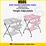 Newborn Baby Foldable Diapers Changing Table Folding Type Pampers Changing Table