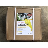 HEAVY DUTY ZENOAH JAPAN JILI  PROFESSIONAL TRIMMER LINE 5KG/4KG 2.4MM SQUARE