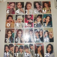 [OFFICIAL] Photocard Official IVE Wonyoung Yujin Liz Rei Leeseo Gaeul