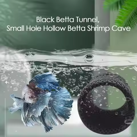 Fish Tunnel For Aquarium Aquarium Decor Betta Tunnel Fish Tunnel Betta Cave Fish Hide Betta Fish Toy