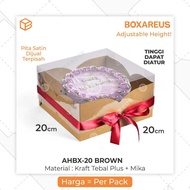 Tall Cake Box, Mica Cake Box, Packaging Box | AHBX 20
