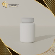 [Ready Stock] Capsule Bottle Full White 60ml/cc/g, Supplement and Beauty Bottle, Custom Labelling