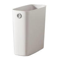 Jenngaoo 10L Slim Trash Can,  Small Trash Bin Plastic Wastebasket Open Top Garbage Container Bin for