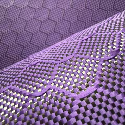 240g purple hexagonal football pattern jacquard motorcycle modified helmet DIY surface decoration 3K