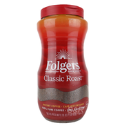 Folgers Classic Roast Instant Coffee Crystals 453g