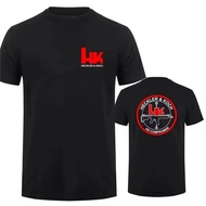 2026 Hk Heckler Koch No Compromise Lelaki T-shirt Kapas Cool Heckler Koch T Shirts Pakaian Atasan Fe