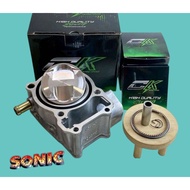 Sonic Cylinder Head Ck Work Piston With Valve Clearance Size 58/59/60/61/62/65/66 Bolt 13-15mm