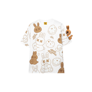 Áo Thun Nam Nữ Bad Rabbit COOKIE RABBIT TEE- WHITE- LOCAL BRAND CHÍNH HÃNG
