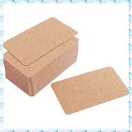 100pcs Blank paper Business Cards Word Card Message Card DIY Gift Card