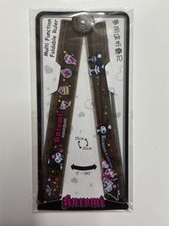 Vintage Sanrio Kuromi ruler 絕版 可羅米 庫洛米 間尺 多用途摺疊尺 量角尺 尺子