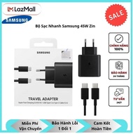 Bộ Sạc Nhanh Samsung 45W Chính Hãng – Hỗ Trợ Sạc Siêu Tốc PD 3.0 Type-C Tương Thích Nhiều Dòng Galax