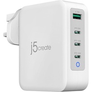 j5create 130W GaN USB-C® 4-Port Charger JUP43130F