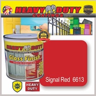 6613 SIGNAL RED 1L ( 1 LITER ) HEAVY DUTY High Gloss Finish Paint for Wood & Metal ( Fast Dry / Good