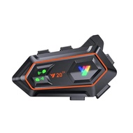 Intercom Y202X Bluetooth Headset Y20 2X RGB 5.0 Motorcycle Helmet Universal Pairing