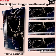 granit tangga rumah 30x60 TORCH TEXTURE POLISHED KW 1