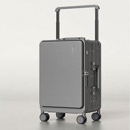 Luggage Bag Travel 20 Inch Trolley Bag Travel Cabin Bag Luggage Travel Suitcase Bagasi Front Open Lu