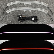 64 สี LED ช่องระบายอากาศ 3D หมุนลําโพงทวีตเตอร์สําหรับ Mercedes Benz W213 E-Class Coupe AMG E43 E53