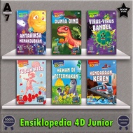 4D Junior Encyclopedia Children's Book