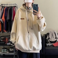 【6Color/5XL】Trendy brand hooded sweatshirt for man oversize autumn loose letter print design top Ame