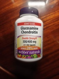 Webber Naturals Glucosamine Chondroitine葡萄糖胺軟骨素 雙倍強度144粒