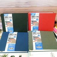 50k Data Card Holder 2-Hole Binder Storage Hole Clip 2-Hole 50k Office 2-Hole D-Type Organizing