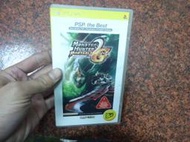 PSP 魔物獵人 攜帶版 2nd G 純日版 日文版 MH 2G Monster Hunter Portable 空殼