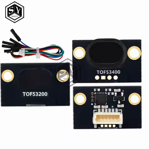TOF53200/TOF53400 Laser Sensor Module 2M/4M Range 3V-5V VL53L1X/VL53L0X Compatible for Arduino DIY P