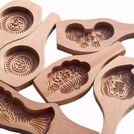 mooncake mould mooncake paste mooncake tray Chinese Traditional Handmade Steamed Bun Mold Wooden Mol