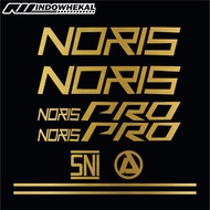 Cutting sticker sepeda Noris Pro