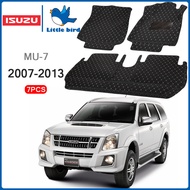 Little Bird พรมปูพื้นรถยนต์ โรงงานผลิตของไทย Isuzu Mu7 2007-2013 MU-7 การรับประกันคืนสินค้าภายใน7วัน พรมรถยนต์