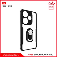 YITAI - Yc-05 Case + Ring Xiaomi Redmi 13 4G Poco F6 5G F6 Pro 5G X6 Pro 5G