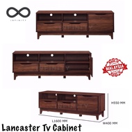Infinity Lancaster Tv Cabinet / Tv Console / Solid Wood Leg (Walnut)