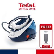 Tefal Express Protect (GV9221) Steam Generator Iron no setting, 7.6 Bar pump pressure, 140/550g/min steam output/ boost, auto-off, Durilium Airglide soleplate (Steam Generator Iron/ Seterika Stim/ Seterika Baju)
