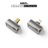 DD ddHiFi TC44Pro USB-C / Light-ning to 4.4mm Balanced DAC Dongle, Dual CS43131 DAC Chips, 32bit/384