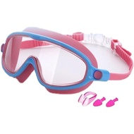 Children's Large Frame Waterproof and Anti Fog Swimming Goggles, 2025 Summer Wide View Swimming Gogg