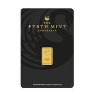 1 gram Perth Mint 9999 Gold Bar (in Assay)