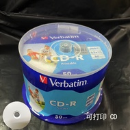Weibao Verbatim CD-R 700MB 52X blank burning CD can print MP3 music burning butterfly.