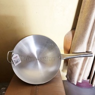 Potens Frying Pan/wok/Quality Size 36cm Thick Stainless Steel Handle