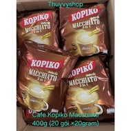 Kopiko Macchiato Coffee 400g (20 packs x 20 grams) Date 2027