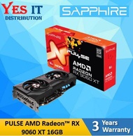 SAPPHIRE PULSE AMD Radeon™ RX 9060 XT 8GB / RX 9060 XT 16GB / PURE RX 9060 XT 16GB GRAPHIC CARD