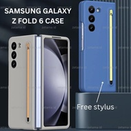 - Casing Samsung Galaxy Z Fold 6 Case Bumper Flagship Case + Stylus Z Fold 6