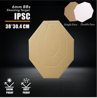 IPSC 6mm Airsoft Shooting Cardboard เป้าคาร์ดบอร์ด IPSC คุณภาพสูง