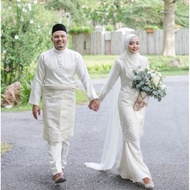 Gaun pengantin malaysia melayu gaun akad gaun walimah wedding dress muslimah