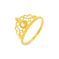 Top Cash Jewellery 916 Gold Crown Ring