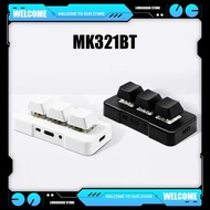 Bluetooth Wireless Switch 3-key Mini Usb+bt+wired Three Mode Customized Keyboard For Office Game Mul
