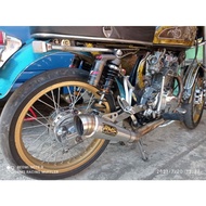 Slincer Knalpot Keong Jumbo RMS Muffler Original 23cm Jiksaw Sarangan separo Setengah
