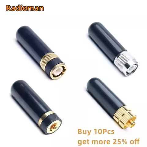 Walkie Talkie High Gain Dual Band Antenna UHF+VHF SRH805S SMA Female Antenna for BAOFENG UV-5R BF-88