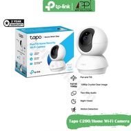 TP-LINK(กล้องวงจรปิดไร้สาย)Pan/Tilt Wi-Fi Camera 1080P/2MP/Full HD รุ่นTapo C200(ประกัน2ปี)-APP Solu